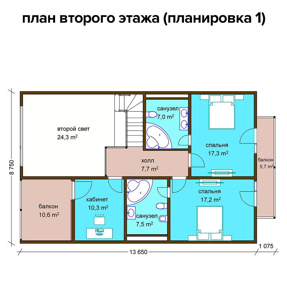 Проект дома омега